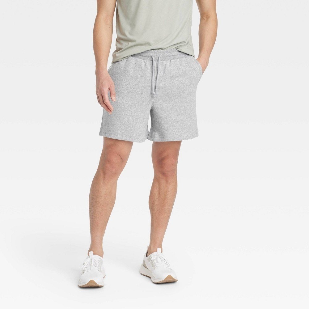 Men's Fleece Jogger Shorts by‎ All In Motion Gray Size S New With Tags